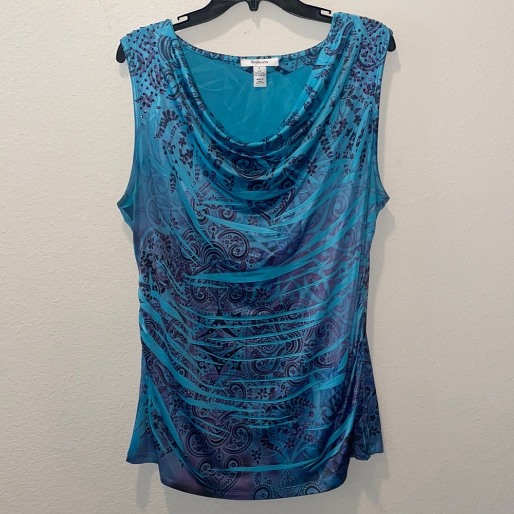 Women’s Style & Co Sleeveless Blouse